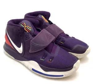 Nike Men's Kyrie 6 Enlightenment Purple Athletic Shoes - Size 8