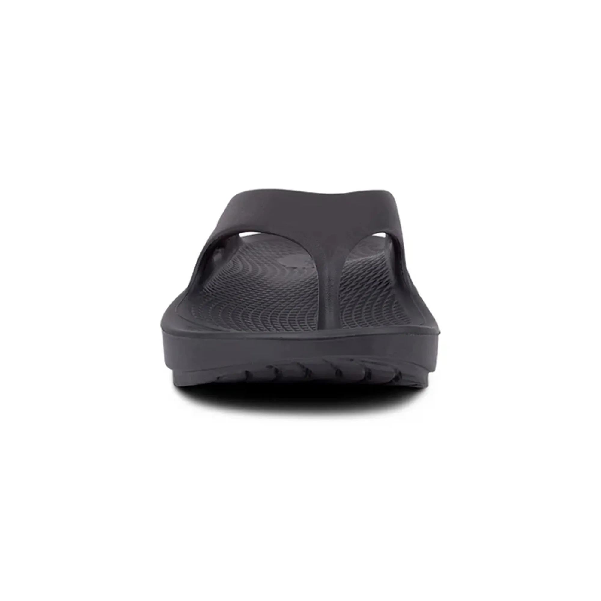 OOFOS UNISEX OORIGINAL THONG SPORTS SANDAL- BLACK