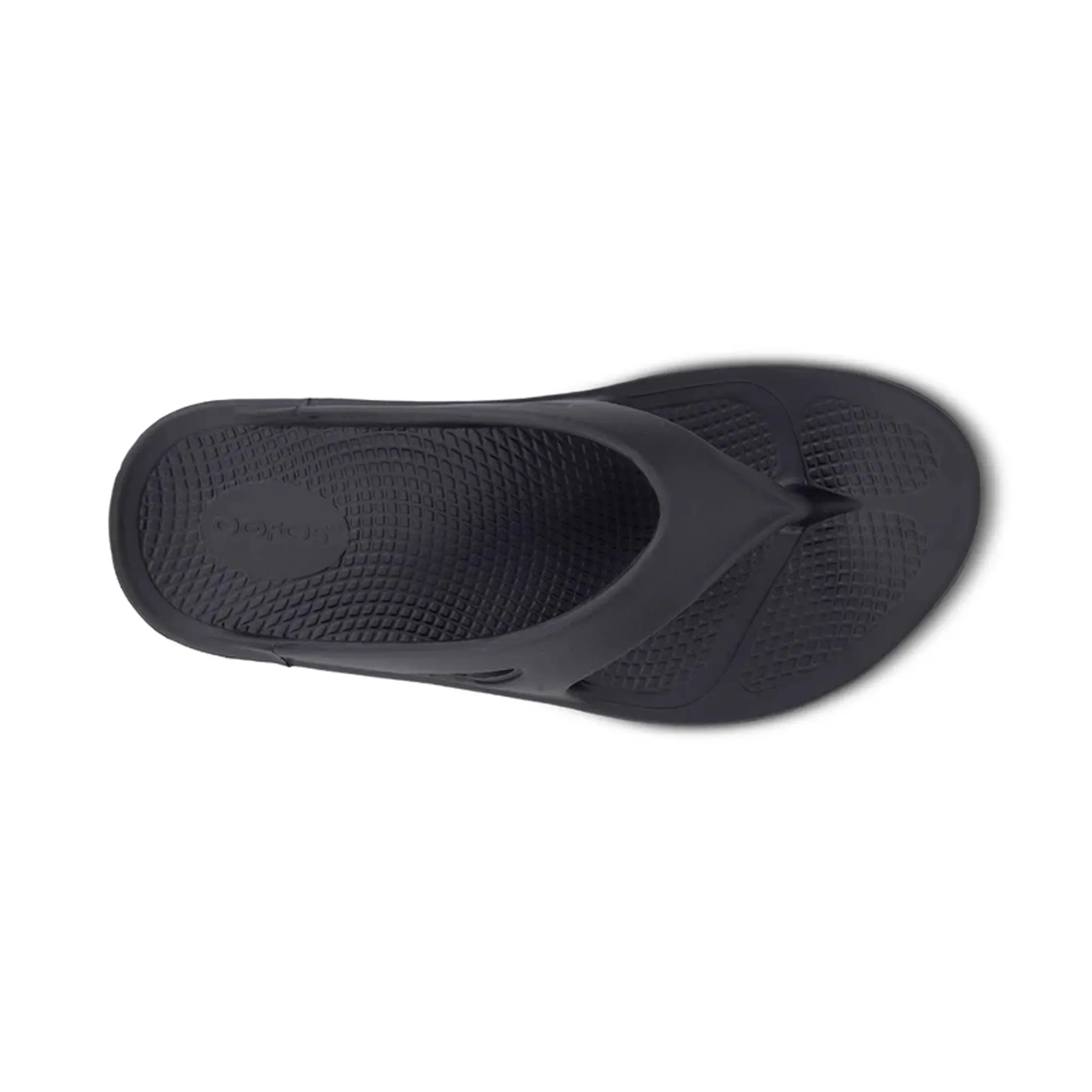 OOFOS UNISEX OORIGINAL THONG SPORTS SANDAL- BLACK