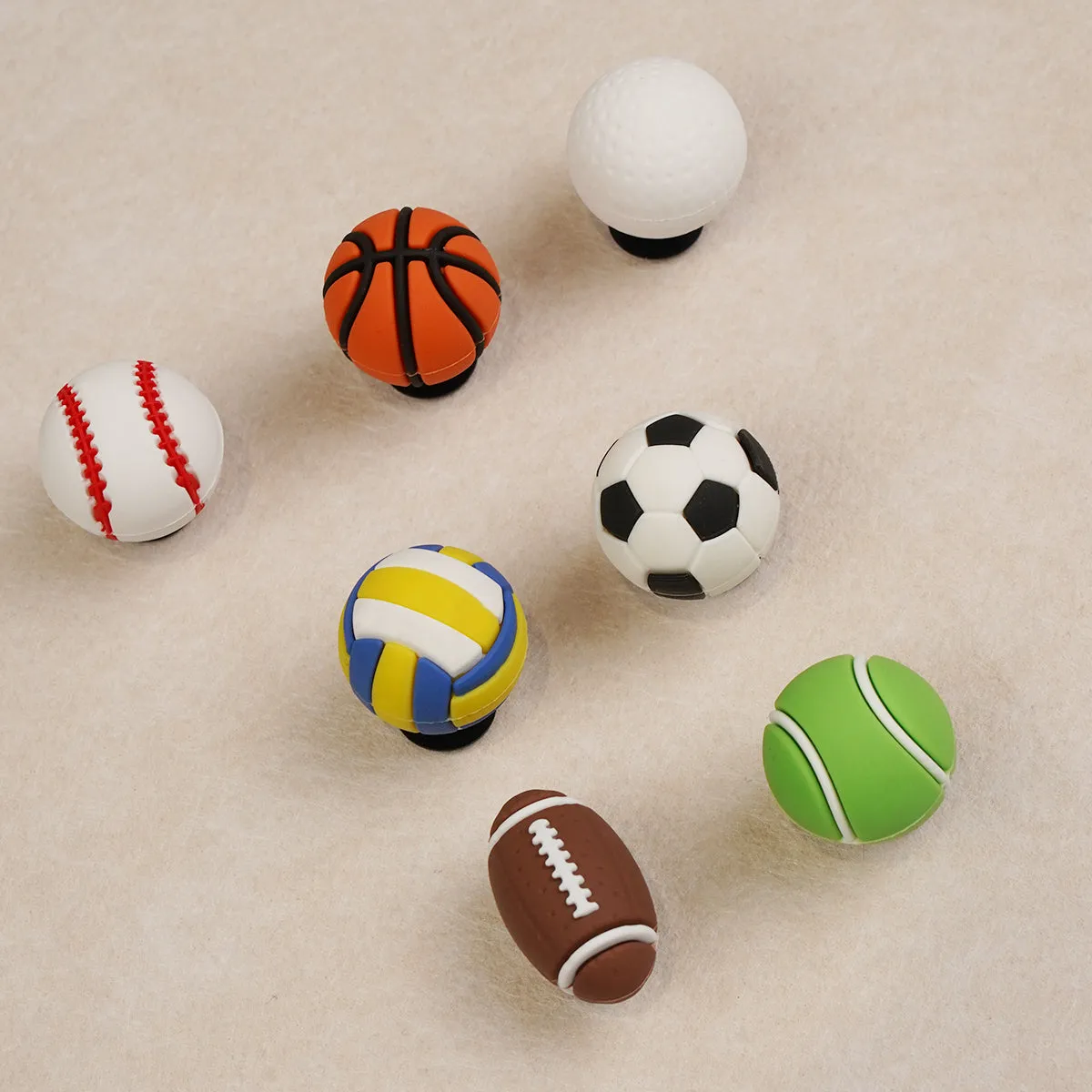 Owllaser Basketaball Charms for Shoes, Accessories for Crocs Shoes