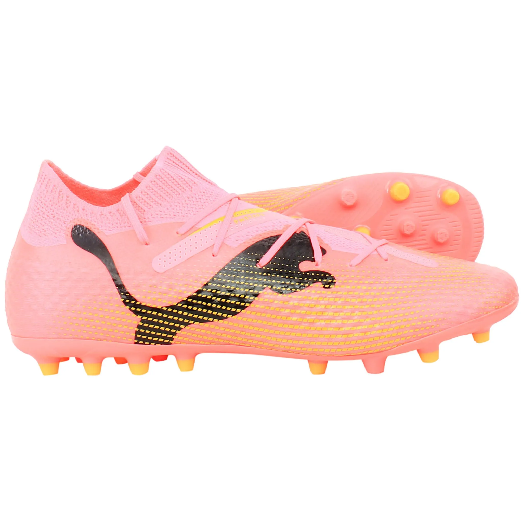 Puma Future 7 Pro MG Mens Orange Football Boots