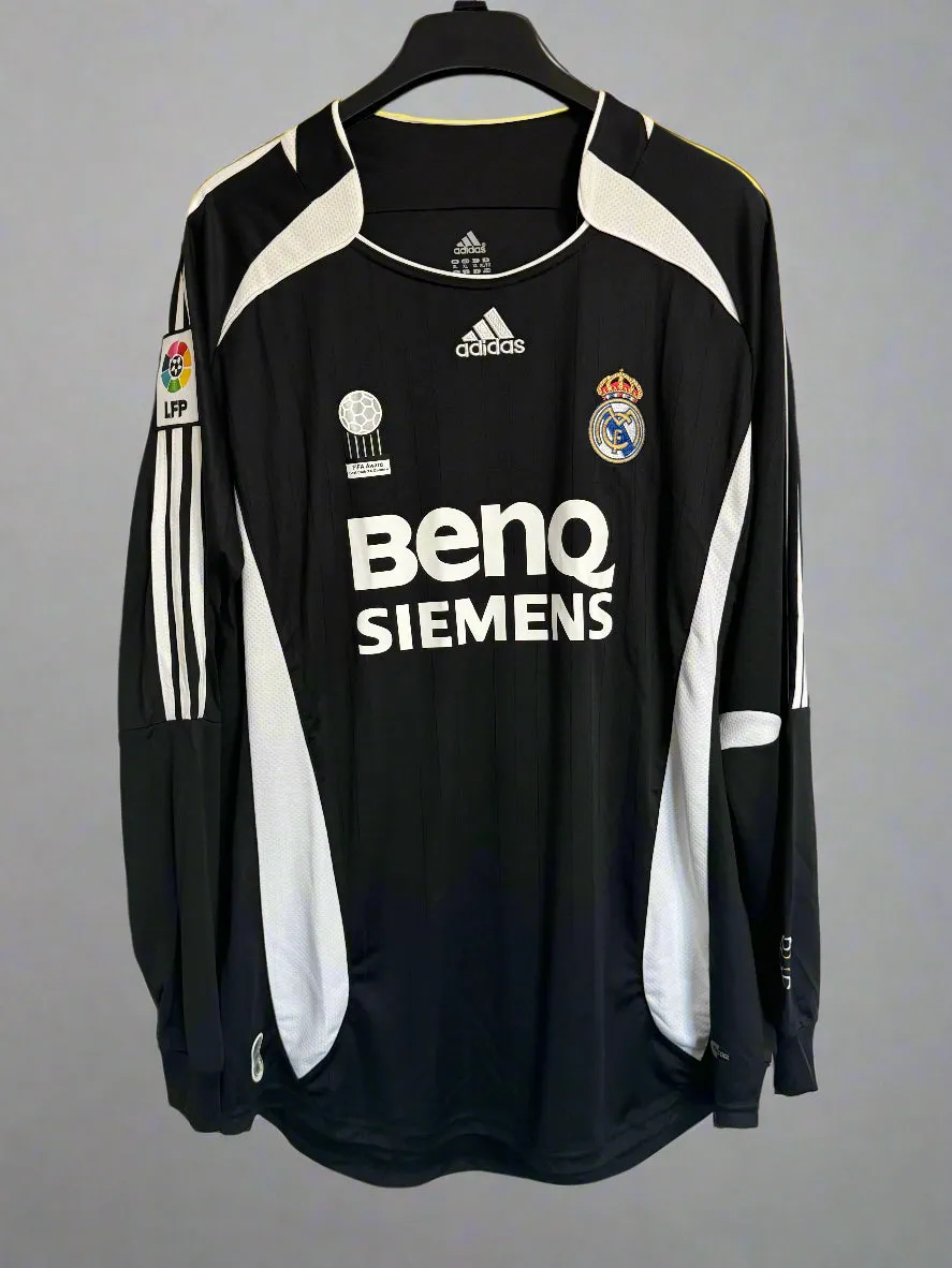 Real Madrid 2007 Away Retro Jersey - David Beckham #23