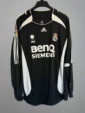 Real Madrid 2007 Away Retro Jersey - David Beckham #23