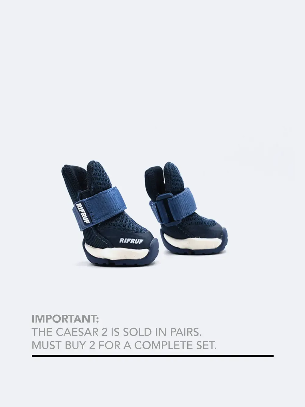 RIFRUF - Caesar 2 Navy - Dog Shoes