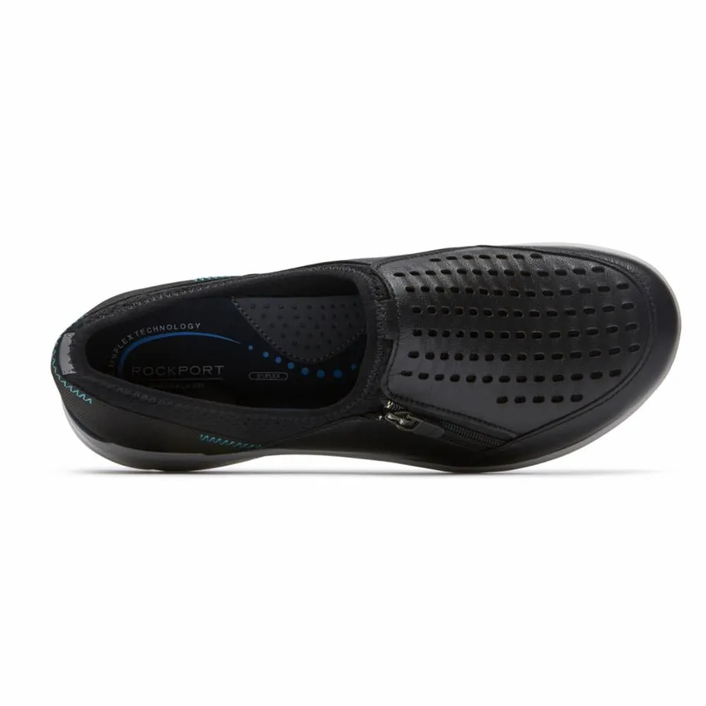 Rockport Women TRUFLEX SLIP ON BLACK