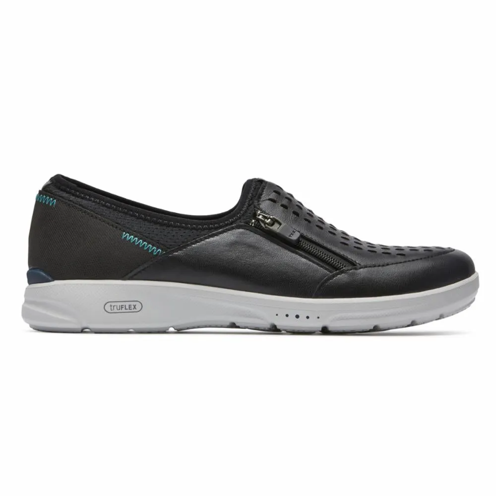 Rockport Women TRUFLEX SLIP ON BLACK