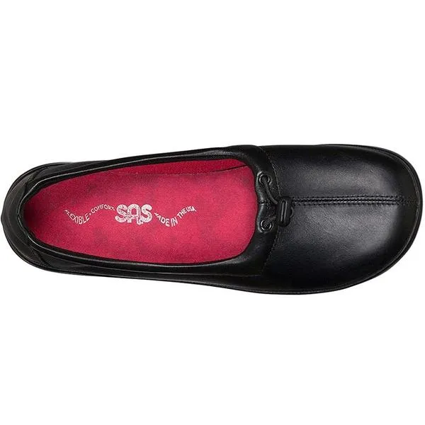 SAS Funk Loafer Black Leather (Women's)