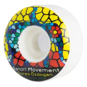 Satori Gunes Ozdogan Stain Glass Conical Wheels 101a 52.5mm