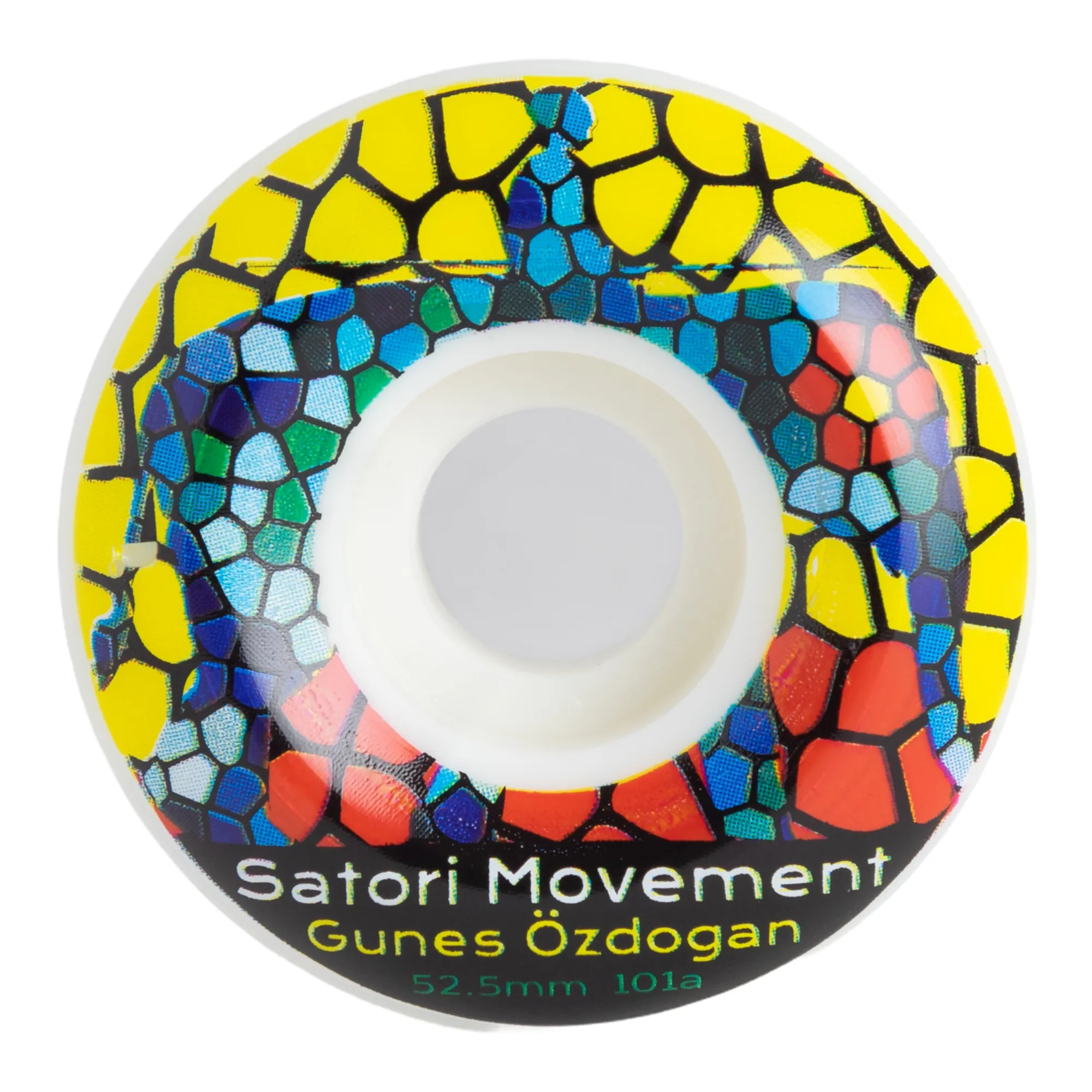 Satori Gunes Ozdogan Stain Glass Conical Wheels 101a 52.5mm