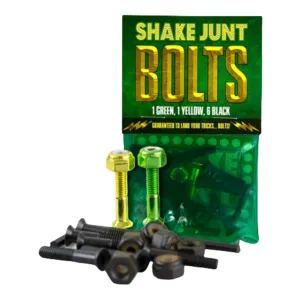 SHAKE JUNT BAG O' BOLTS 1 GREEN, 1 YELLOW