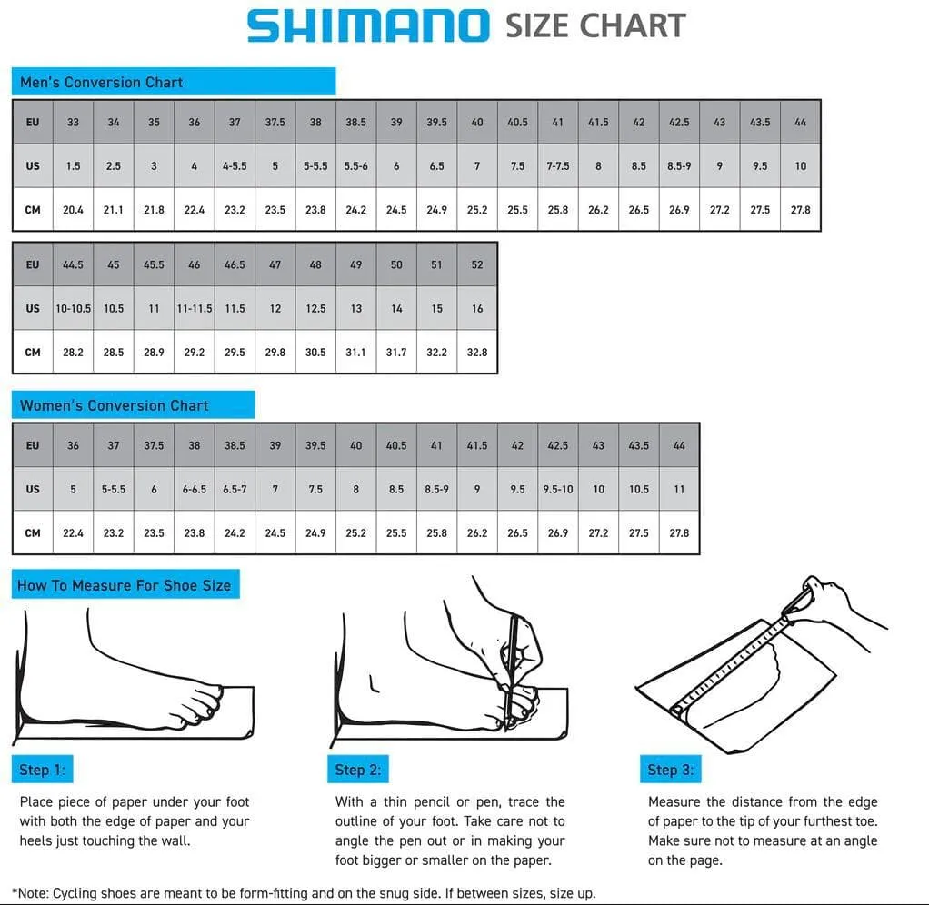 Shimano Clothing TR9 (TR901) Shoes; Blue Size 45