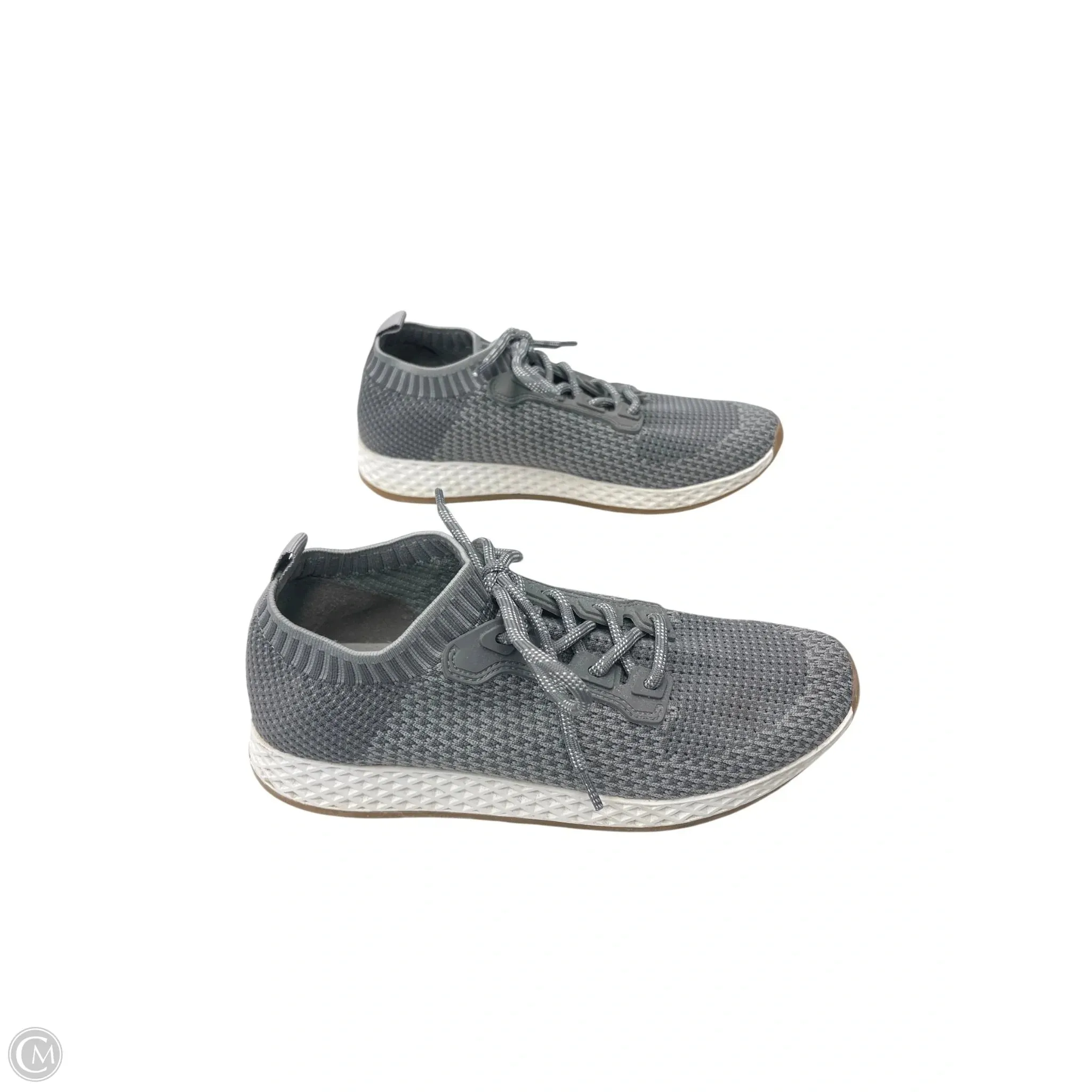 Shoes Athletic By J Slides In Grey, Size: 8