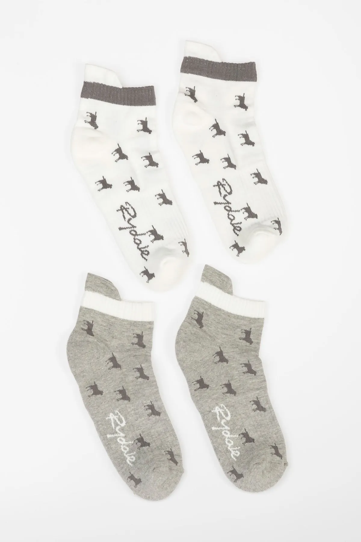 Sports Ankle Socks - 2 Pack