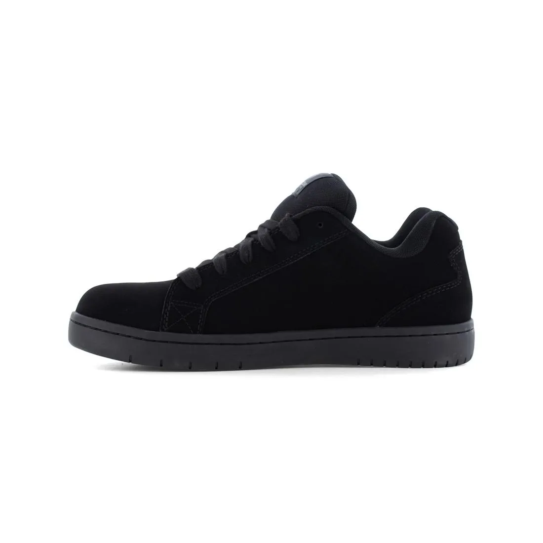 Stone Op Art Composite-Toe Work Shoe Black Grey