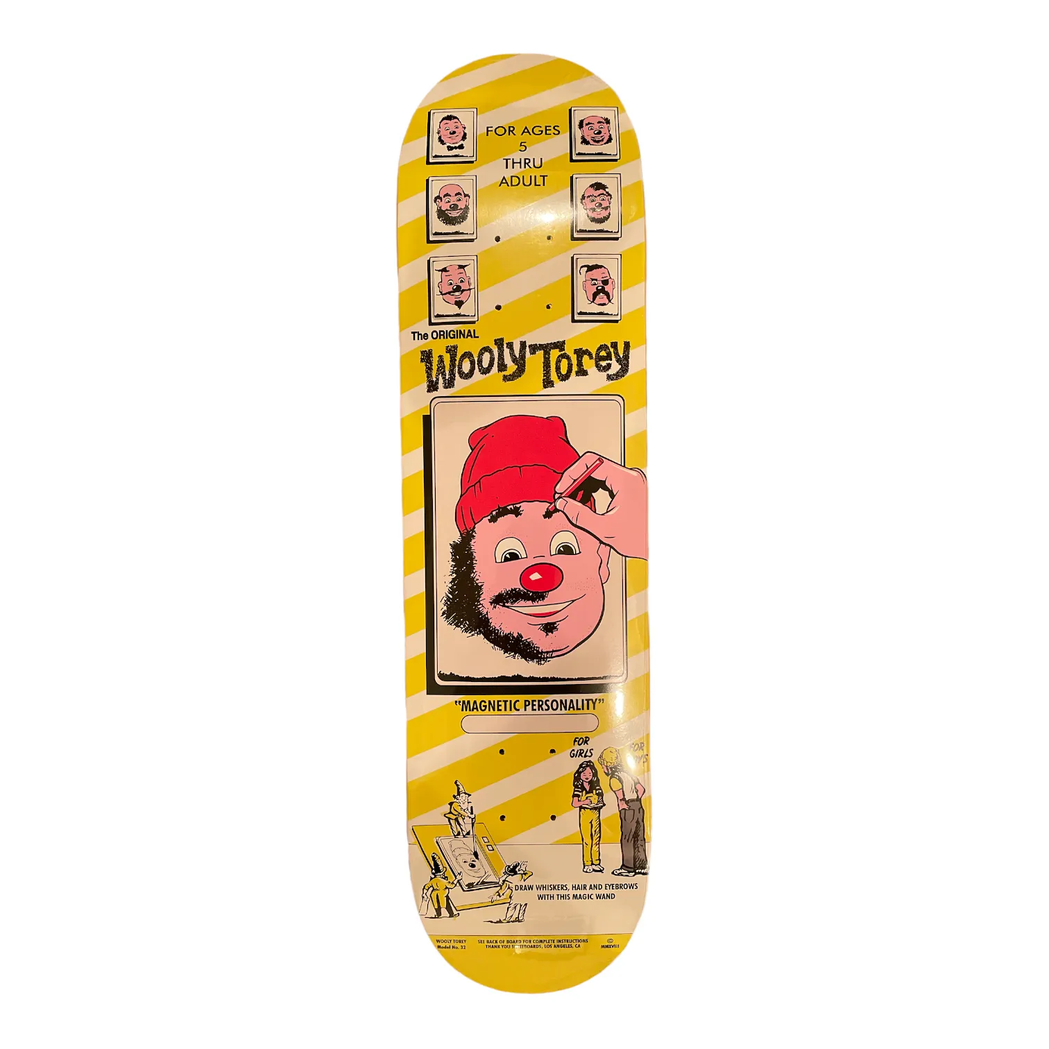 Thank You Pudwill Wooly Deck 8.0”