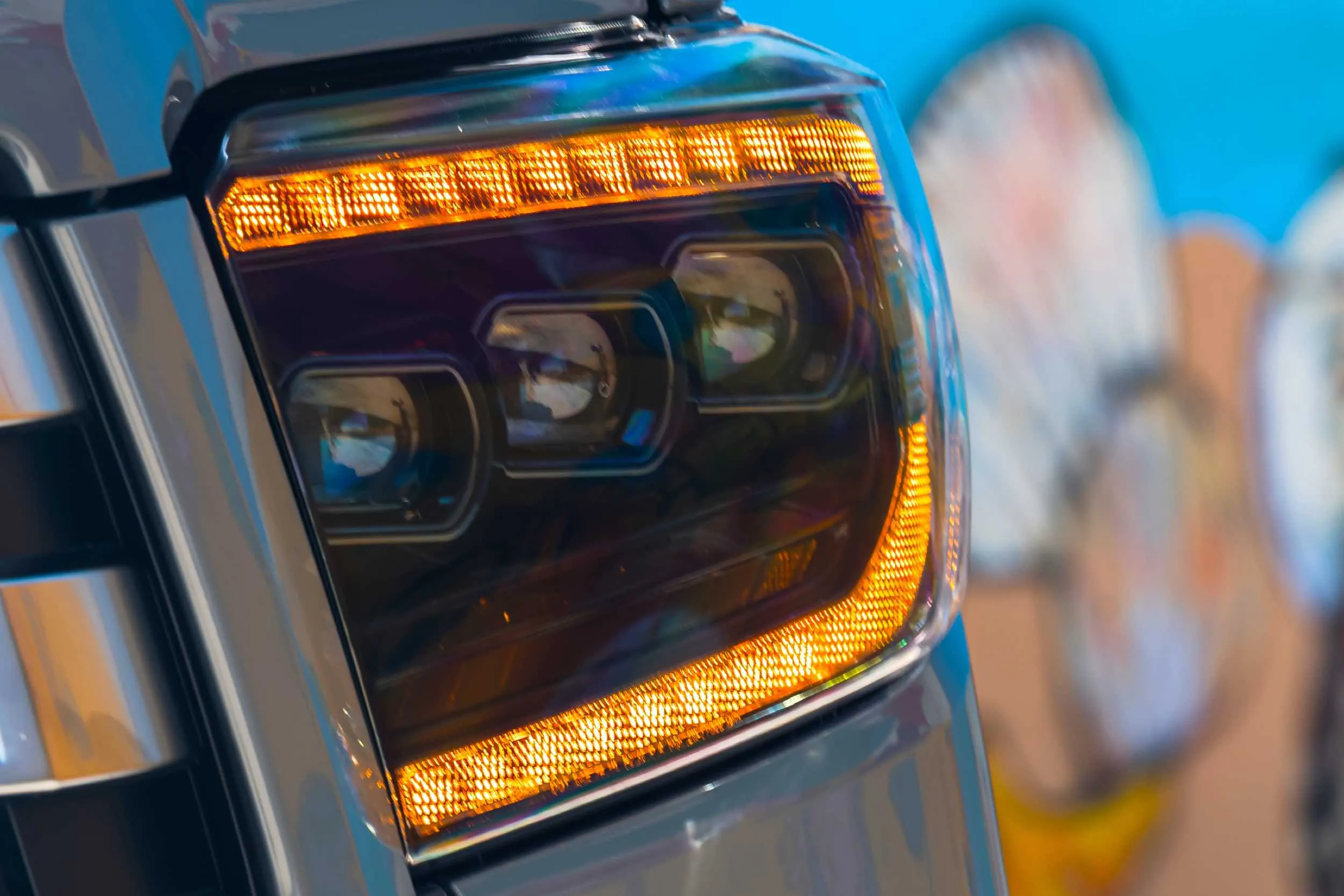 Toyota Tundra (14-20): XB LED Headlights Amber DRL