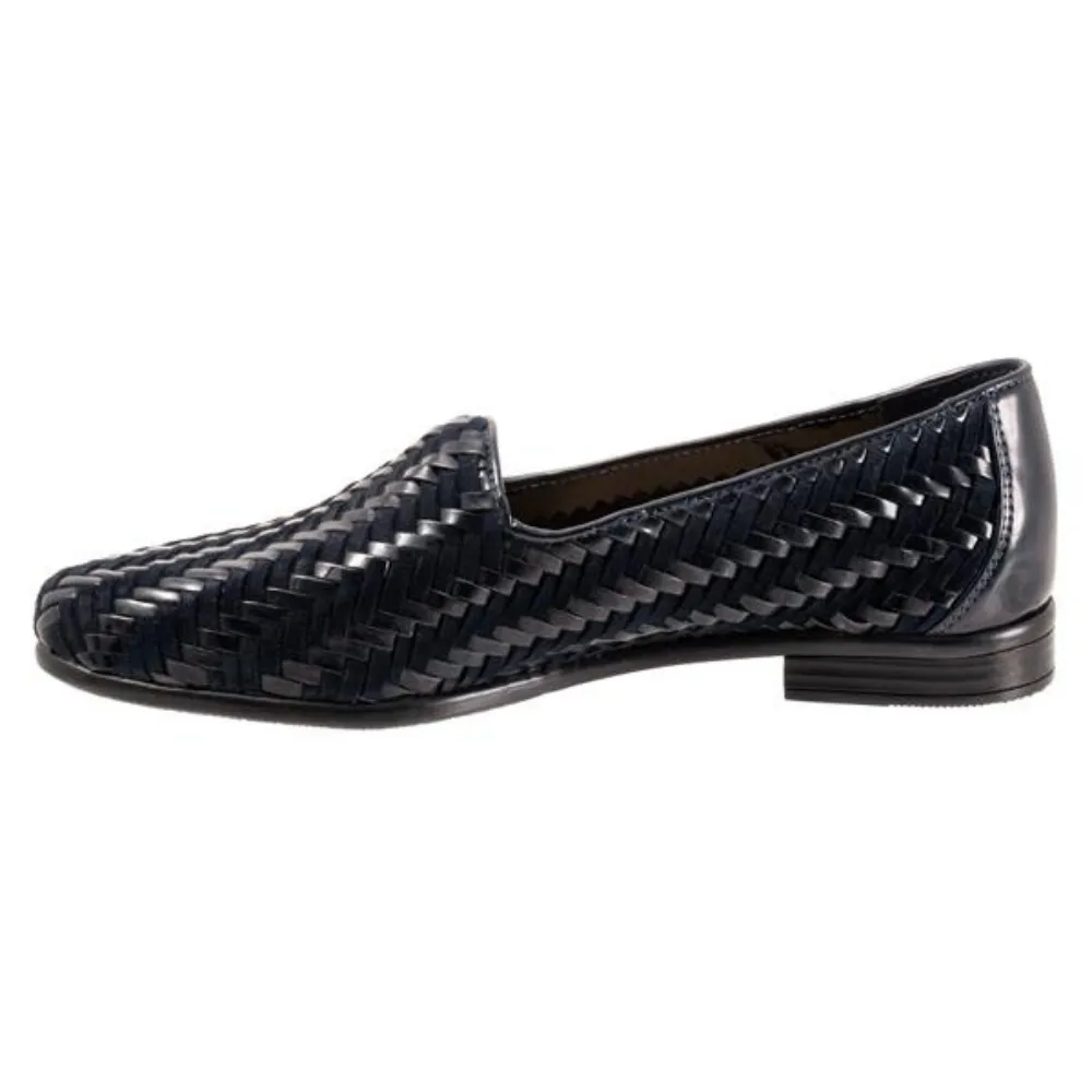 Trotters Liz III Navy/Navy Patent Leather Shoe (Women's)