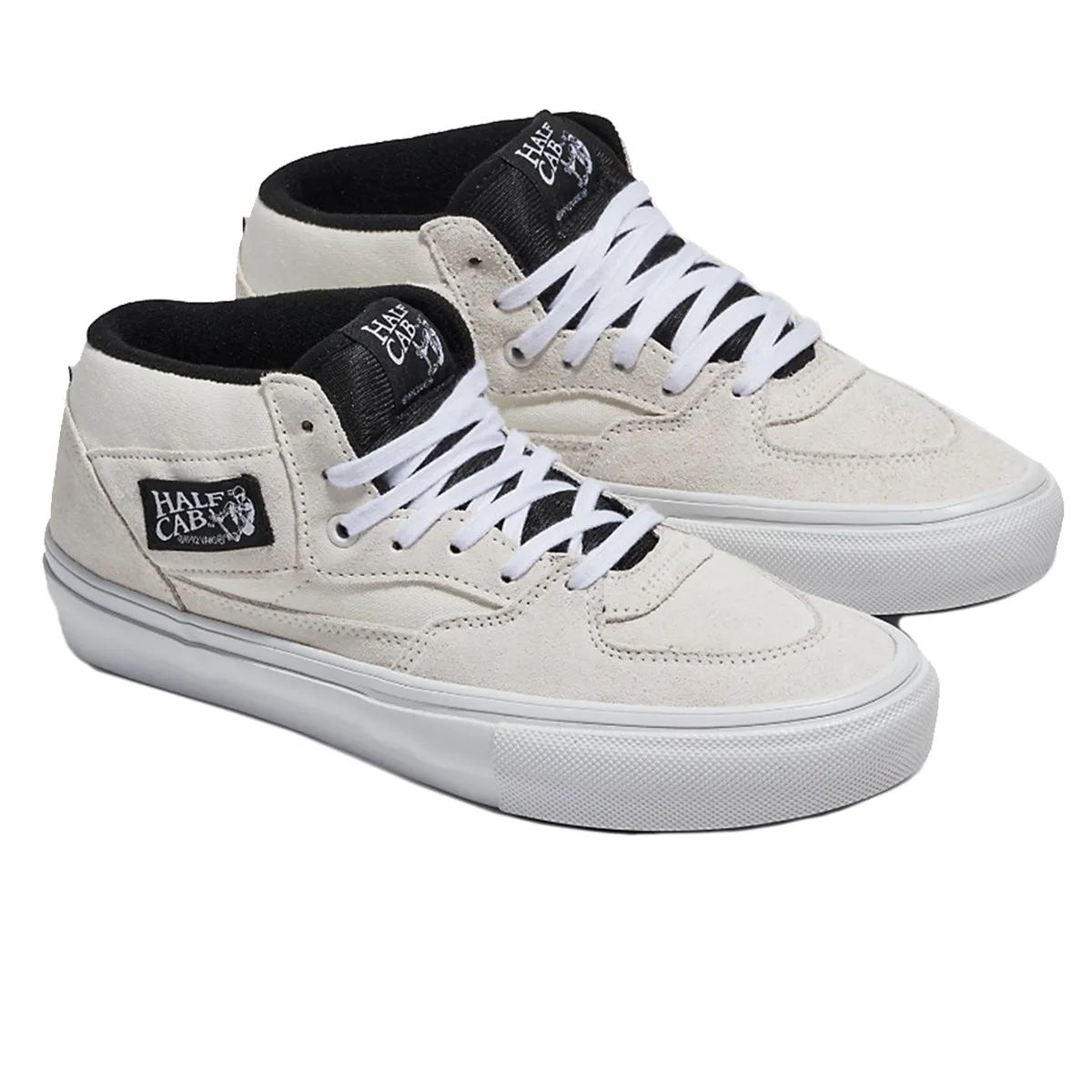 Vans Skate Half Cab - White/White/Black