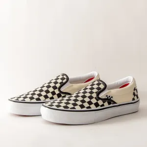 Vans - Skate Slip-On (Checkerboard Black/Off White)