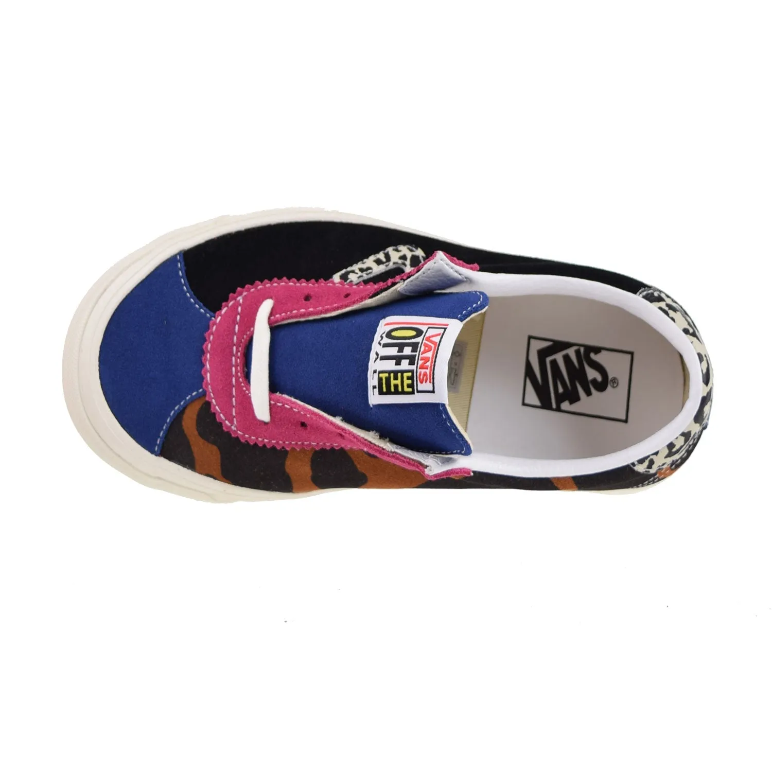 Vans Style 73 DX "Animal Mix" Men's Shoes Black-Blue-Red