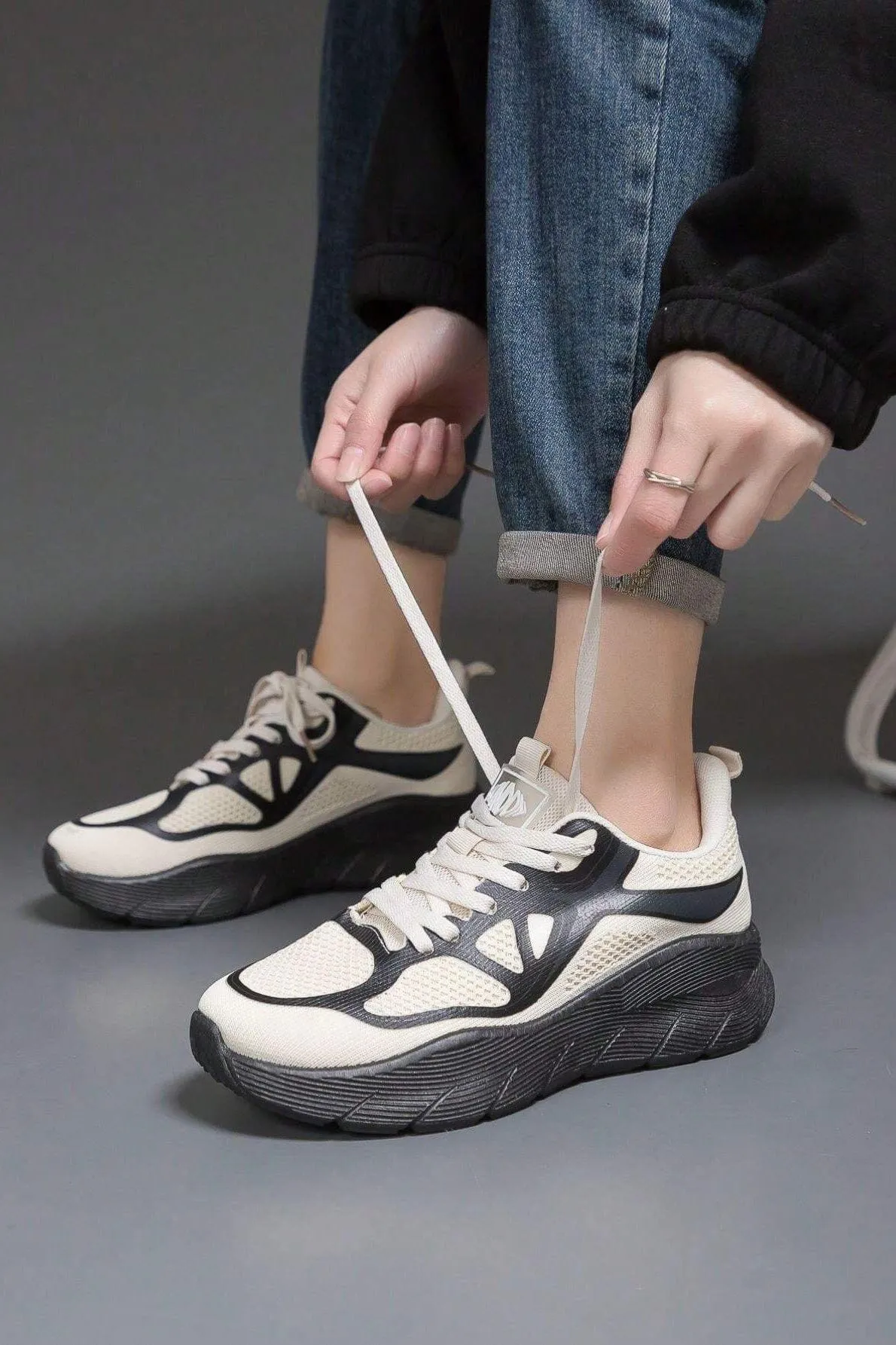 Women's Lightweight Mesh Upper Sneakers